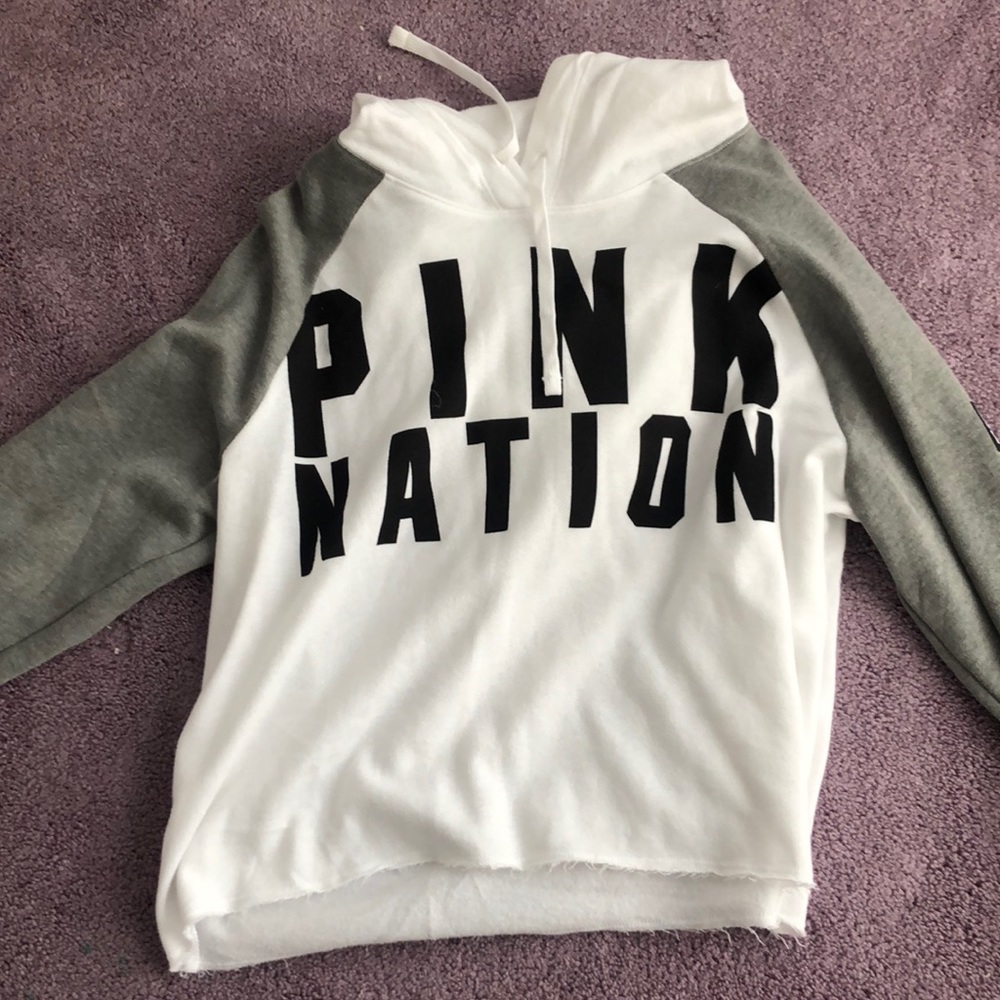 Cropped PINK sweatshirt